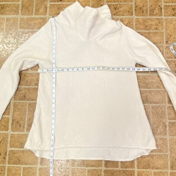 Margaret Winters Cream Cowl Neck Knit Sweater - Picture 12 of 12